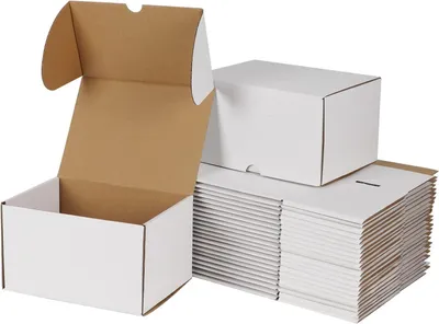 Productafbeelding van Verzenddozen Golfkarton - Postdozen Wit - Pakketten Versturen - Snelle Montage - 178 cm - Wit