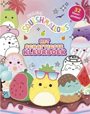 Produktbild von Das offizielle Squishmallows-Malbuch