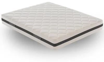 Obrázek produktu pro Matrace 200 × 200 cm, výška 21 cm, matrace s taštičkovým pružinovým jádrem, H3, ergonomická