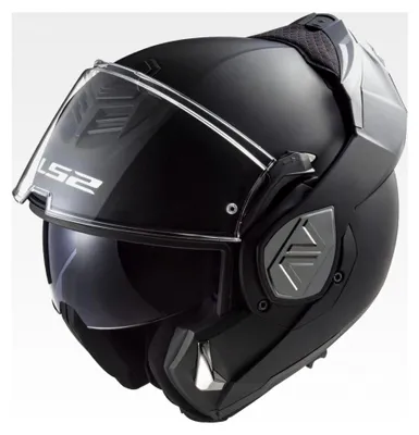 Produktbild von Klapphelm Motorrad ADVANT SOLID Matt Schwarz, M