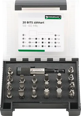 Produktbild von Stahlwille Bit-Box 21tlg. 181 g