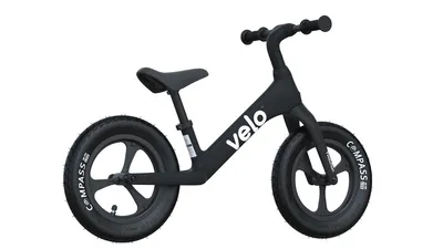 Produktbild von Yvolution Laufrad Velo PRO schwarz - höhenverstellbar - leichtes Kinderfahrrad