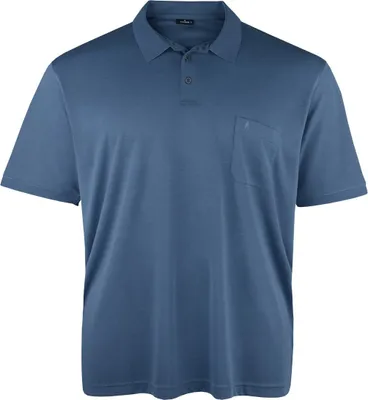 Produktbild von Ragman Poloshirt jeansblau Übergröße Micropima, Größe:2XL