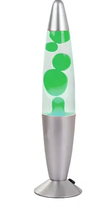 Zdjęcie produktu dla Verk 18157 Lampa lawa 34 cm zielona