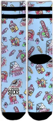 Image de American Socks Slope Dope Chaussettes Bleu UE 42-47 Homme Bleu UE 42-47