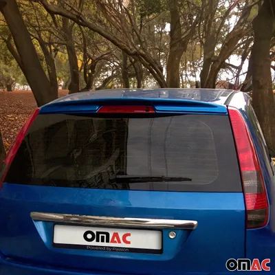 Zdjęcie produktu dla Tylny spojler Spojler dachowy do Ford Fiesta V hatchback Tylne skrzydło zagruntowane