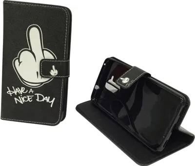 Produktbild von Handyhülle Tasche für Handy Huawei Honor 5c Mittelfinger