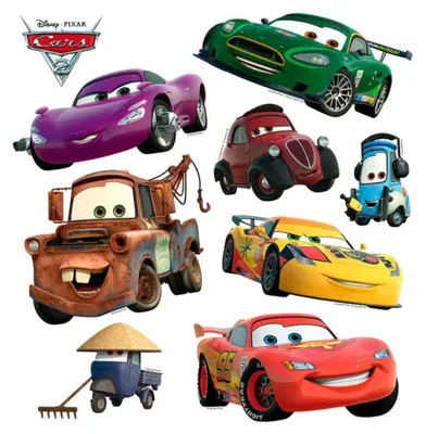 Produktbild von Disney-Aufkleber 30X30 Cm./1H Cars 2