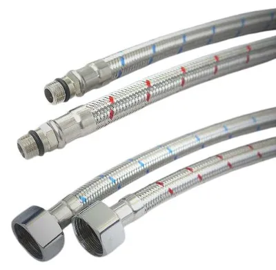 Immagine prodotto di Schläfer 4605008 | Tubo Flessibile per Rubinetto 1/2" Femmina, Connettore per Valvola ad Angolo Sottolavabo, Raccordo Intrecciato in Acciaio Inox 1/2" x M10 x 1, Lunghezza 35cm, 2 Pezzi