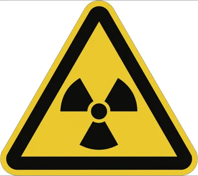 Produktbild von Dreifke® Warnung vor radioaktiven Stoffen... ISO 7010, Alu, geprägt, 300 mm SL