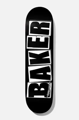 Image de Logo Baker Brand, modèle 8.25, couleurs noir et blanc, taille 8.2