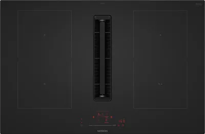 Produktbild von Siemens iQ500 ED81AHQ26E, Schwarz, Integriert, 80 cm, Zonen-Induktionskochfeld, Glaskeramik, 4 Zone(n)
