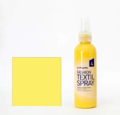 Zdjęcie produktu dla La Pajarita spray do tekstyliów 100ml cytrynowożółty do rękodzieła