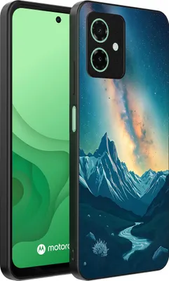 Obrázek produktu pro Smartphonica Pouzdro na telefon vhodné pro Motorola Moto G54 s potiskem hvězdné oblohy - TPU zadní kryt s vesmírným a mléčným designem