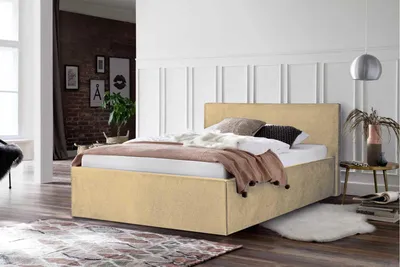 Produktbild von Polsterbett bali Toffee 200 x 200 x 40 cm Stauraum Mit hochwertiger Matratze H3 (bis 120 kg) und Lattenrost