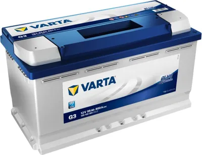 Obrázok produktu pre Varta Blue Dynamic 595 402 080, 95 Ah, 12 V, 800 A, Auto, Bezúdržbové, Vľavo