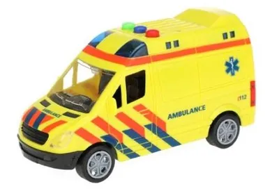 Obrázok produktu pre ambulancia trenie so svetlom a zvukom 15 cm