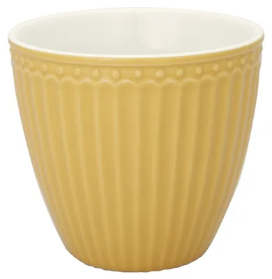 Produktbild von Greengate Alice Latte Cup honey mustard 0,3 l