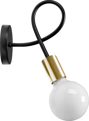 Produktbild von tooLight Wandlampe APP516-1W PARADISE BLACK/GOLD