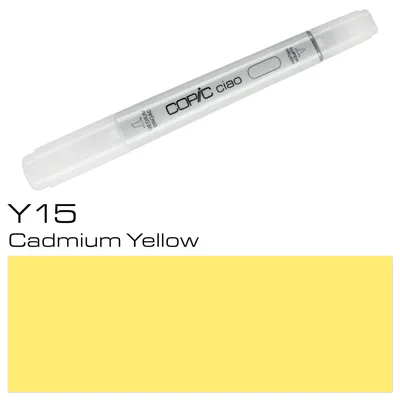 Productafbeelding van COPIC® 2207534 COPIC® Ciao Y15 Layoutmarker gelb, 1 St.