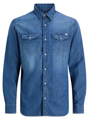 Produktbild von Jack & Jones 12138115, Hemd, XXL, Baumwolle, 1 Stück(e)