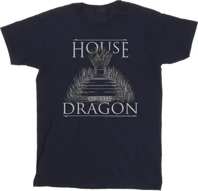 Produktbild von Game Of Thrones: House Of The Dragon - T-Shirt für Herren BI28822 (5XL) (Marineblau)