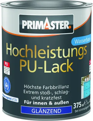Produktbild von Primaster Hochleistungs PolyurethanLack schokobraun glänzend 375 ml