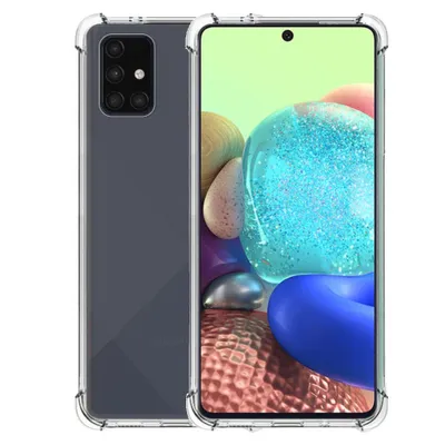 Obrázok produktu pre Smartphonica TPU tvrdé puzdro pre Samsung Galaxy A71 5G nárazuvzdorné priehľadné