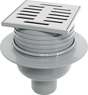 Produktbild von RUG Balkonablauf Terrassenablauf senkrecht Ablauf DN50 Bodenablauf Wasserablauf