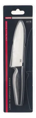 Obrázek produktu pro Kuchyňský nůž H&H s bílou keramickou čepelí cm15