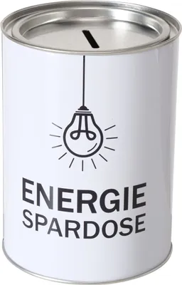 Produktbild von Spardose Energiespardose 14 x 10 cm