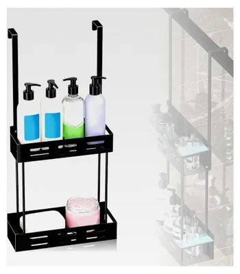 Produktbild von Duschablage zum Hängen, Badezimmer Organizer Duschregal ohne Bohren für Shampoo in der Dusche