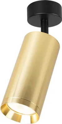 Obrázok produktu pre Stropný reflektor MICA zlatý 1xGU10 IP20 z hliníka – Milagro