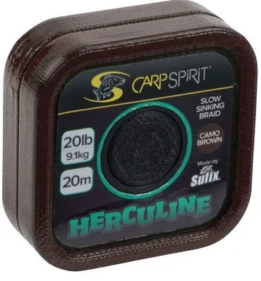 Image de Carp Spirit Herculine Camouflage Brown 20 m 11,3 kg Šňůra