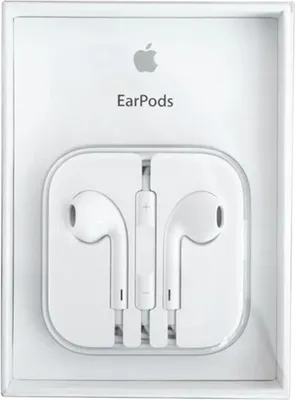 Produktbild von Apple EarPods, Stereophonisch, Weiß, Digital, verkabelt, Volume +, Volume -, Apple