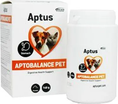 Productafbeelding van APTUS Aptobalacne: supplement voor honden en katten tegen diarree en spijsverteringsproblemen – 140 g