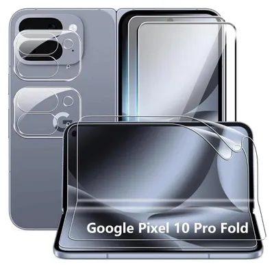 Produktbild von 2X Schutzglas für Google Pixel 10 Pro Fold Display Kamera Panzerfolie Full Screen 9H