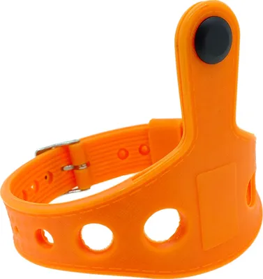 Produktbild von Garderobenband Thermoplastic orange > 100% Kautschuk > Schlüsselband