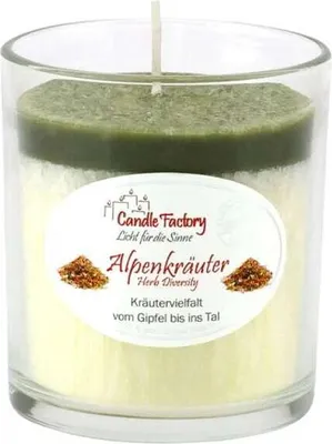 Produktbild von Candle Factory Party Light, Rund, Grün, Weiß, Zimt, 30 h, 1 Stück(e)