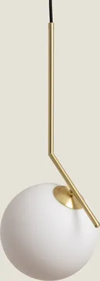 Produktbild von Pendelleuchte Metall und Glas Moonlight Gold