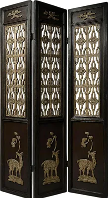 Immagine prodotto di Fine Asianliving Antico divisorio cinese intagliato a mano L135xH237cm