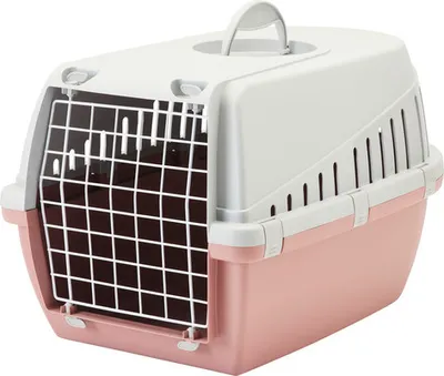 Produktbild von Transportbox SAVIC Trotter 2 56 x 37,5 x 33 cm hellgrau rosa