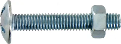 Image de Boulon Poelier Zingué 6x60 Vynex Fixation Polyvalente Zinguée M6x60 - Vynex