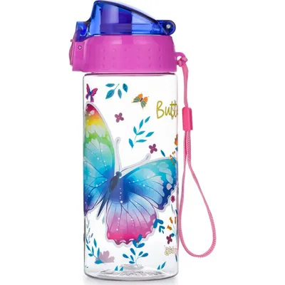 Obrázok produktu pre OXYBAG Fľaša na pitie OXY CLICK Motýľ2 500 ml
