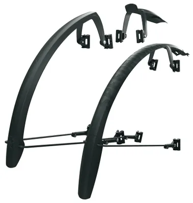 Produktbild von SKS Schutzblechset 'Speedrocker', 28', max. Reifenbreite 42 mm, schwarz (1 Set)
