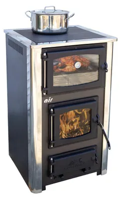 Produktbild von Kaminofen Küchenofen Concept 2 Mini Air | mit Backfach und Herdplatte | 10 kW