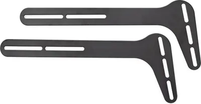 Produktbild von Nedis Soundbar Halterung - Kompatibel mit: Universal - Verbunden mit dem TV - 15 kg - Fest - Stahl - Schwarz