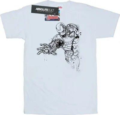 Produktbild von Marvel - "Avengers" T-Shirt für Herren BI6040 (XL) (Weiß)