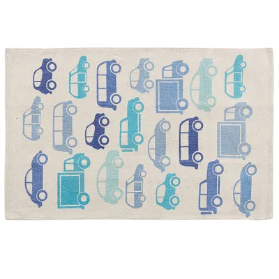 Immagine prodotto di Tappeto per bambini 60 x 90 cm blu MADURAJ