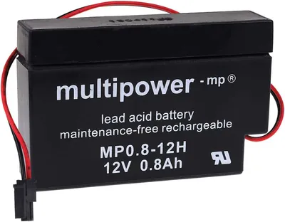 Image de Powery batterie plomb (multipower) MP0.8-12H pour Volets Solaires Maison